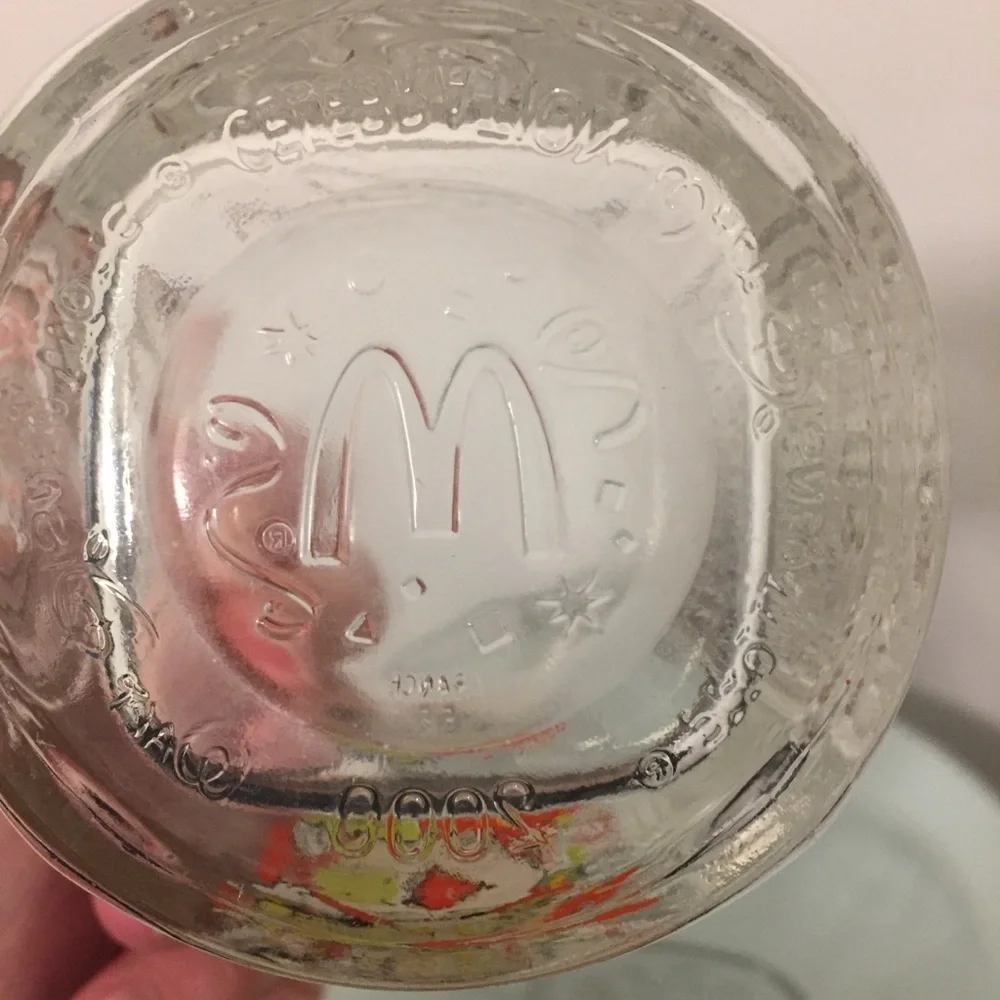 Disney McDonalds 2000 Glasses Mickey Mouse cups
